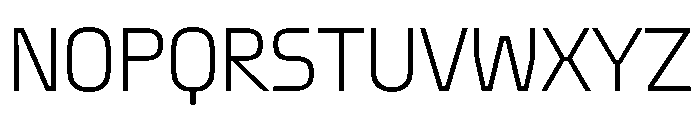 Oddity CondExtLt Font UPPERCASE