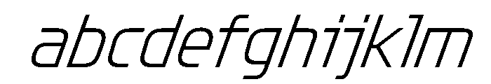 Oddity CondExtLtIta FONT
