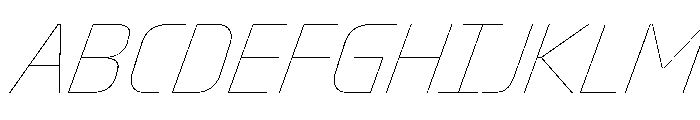 Oddity CondHairlineIta 90949868 Font UPPERCASE