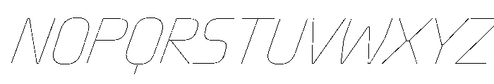 Oddity CondHairlineIta 90949868 Font UPPERCASE