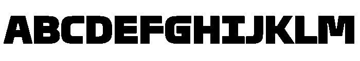 Oddity CondensedBlack Font UPPERCASE