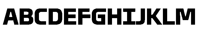 Oddity CondensedBold Font UPPERCASE