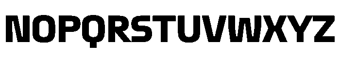 Oddity CondensedBold Font UPPERCASE