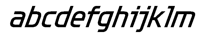 Oddity CondensedItalic FONT
