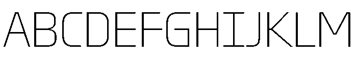 Oddity CondensedThin 19dfcad7 Font UPPERCASE