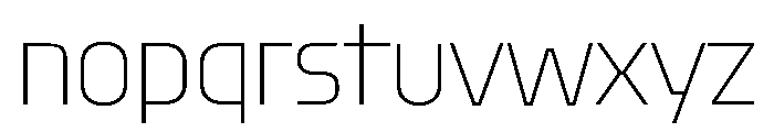 Oddity CondensedThin 19dfcad7 Font LOWERCASE