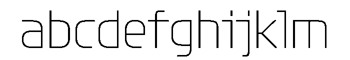 Oddity CondensedThin FONT