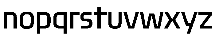 Oddity Condensed Font LOWERCASE
