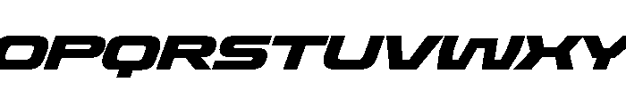Oddity ExpBlackIta 7dec9719 Font UPPERCASE