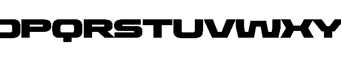 Oddity ExpExtBlk Font UPPERCASE