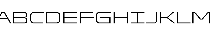Oddity ExpExtLt 4711867f Font UPPERCASE