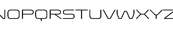 Oddity ExpExtLt Font UPPERCASE