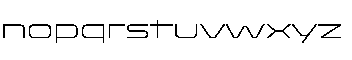 Oddity ExpExtLt Font LOWERCASE