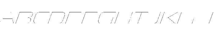 Oddity ExpHairlineIta 6dedc1d0 Font UPPERCASE