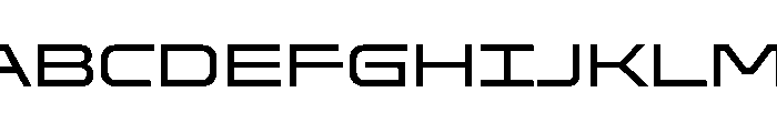 Oddity Expanded Font UPPERCASE