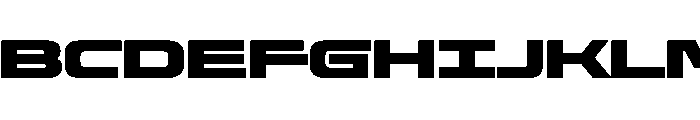 Oddity ExpandedBlack Font UPPERCASE