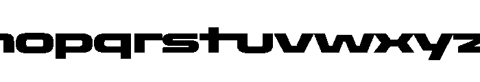 Oddity ExpandedBlack Font LOWERCASE