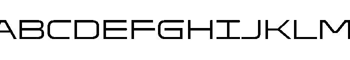Oddity ExpandedLight Font UPPERCASE