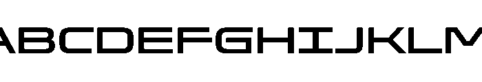 Oddity ExpandedMedium Font UPPERCASE