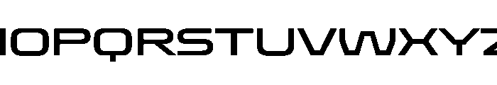 Oddity ExpandedMedium Font UPPERCASE