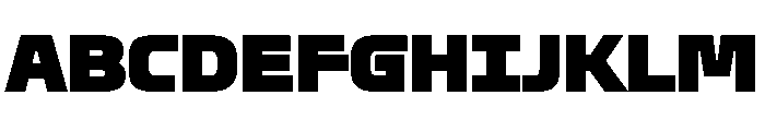 Oddity ExtraBlack Font UPPERCASE