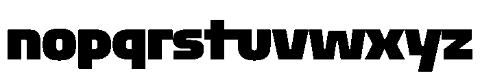 Oddity ExtraBlack Font LOWERCASE