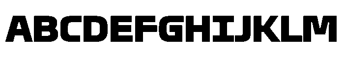 Oddity ExtraBold Font UPPERCASE