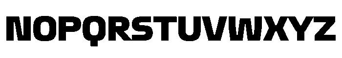 Oddity ExtraBold Font UPPERCASE