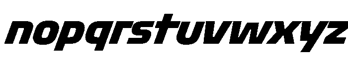 Oddity ExtraBoldItalic 20746eb3 Font LOWERCASE