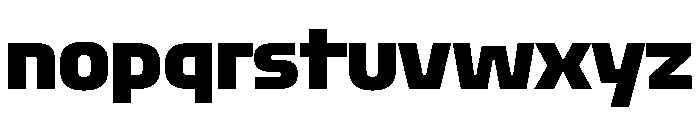 Oddity ExtraBold Font LOWERCASE
