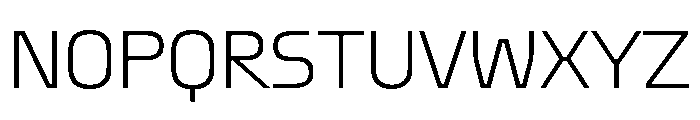 Oddity ExtraLight 116698dc Font UPPERCASE