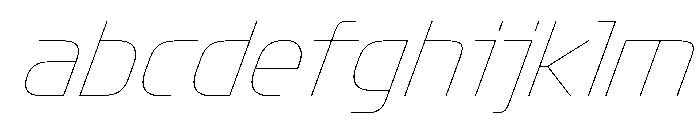 Oddity HairlineItalic FONT
