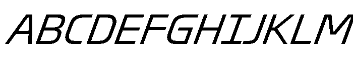 Oddity LightItalic 1a57ab48 Font UPPERCASE