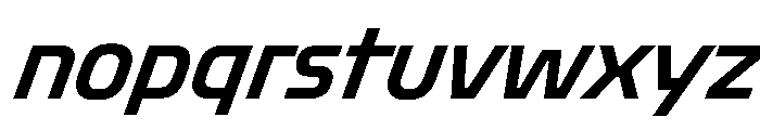 Oddity MediumItalic Font LOWERCASE