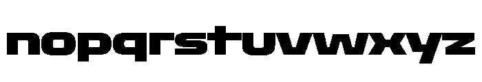 Oddity SemExpExtBlk Font LOWERCASE