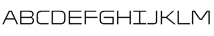 Oddity SemExpExtLt Font UPPERCASE