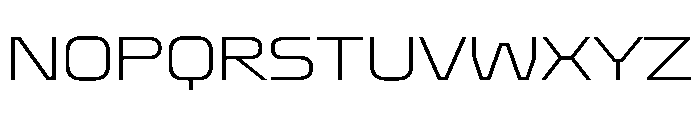 Oddity SemExpExtLt Font UPPERCASE