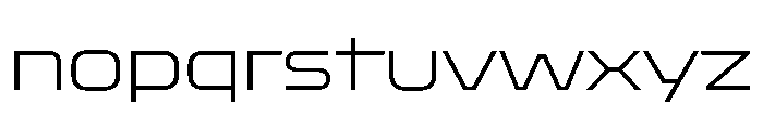 Oddity SemExpExtLt Font LOWERCASE