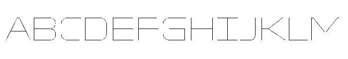 Oddity SemExpHairline Font UPPERCASE