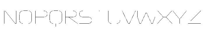 Oddity SemExpHairline Font UPPERCASE