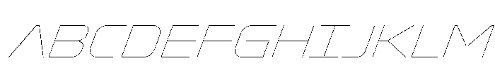 Oddity SemExpHairlineIta 5076324c Font UPPERCASE