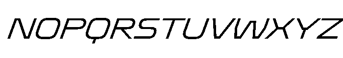 Oddity SemExpLightIta Font UPPERCASE