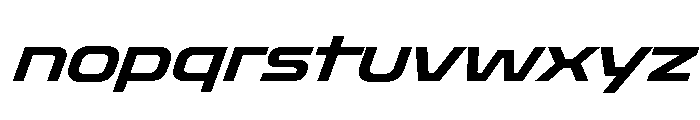 Oddity SemExpSemBdIta Font LOWERCASE