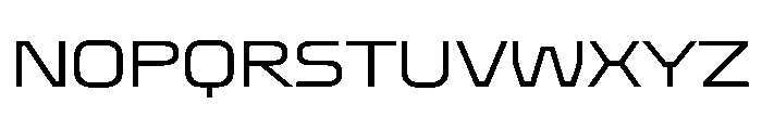 Oddity SemiExpandedLight Font UPPERCASE