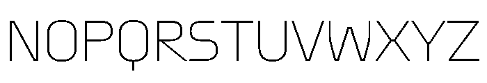 Oddity Thin 5b0c6b72 Font UPPERCASE