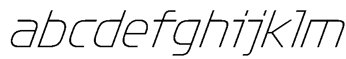 Oddity ThinItalic FONT
