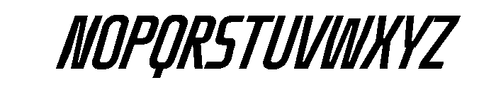 Oddity UCnMdiumIt Font UPPERCASE
