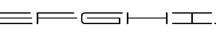 Oddity UltExpExtLt Font UPPERCASE