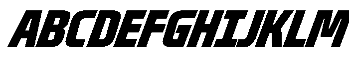 Oddity UltraCondExtBdIta 02f9b21e Font UPPERCASE