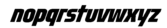 Oddity UltraCondExtBdIta 02f9b21e Font LOWERCASE
